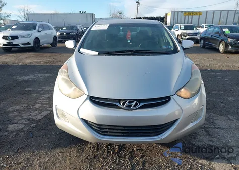 2012 Hyundai Elantra Gls (Ulsan Plant) from USA, damaged, VIN KMHDH4AE1CU288566